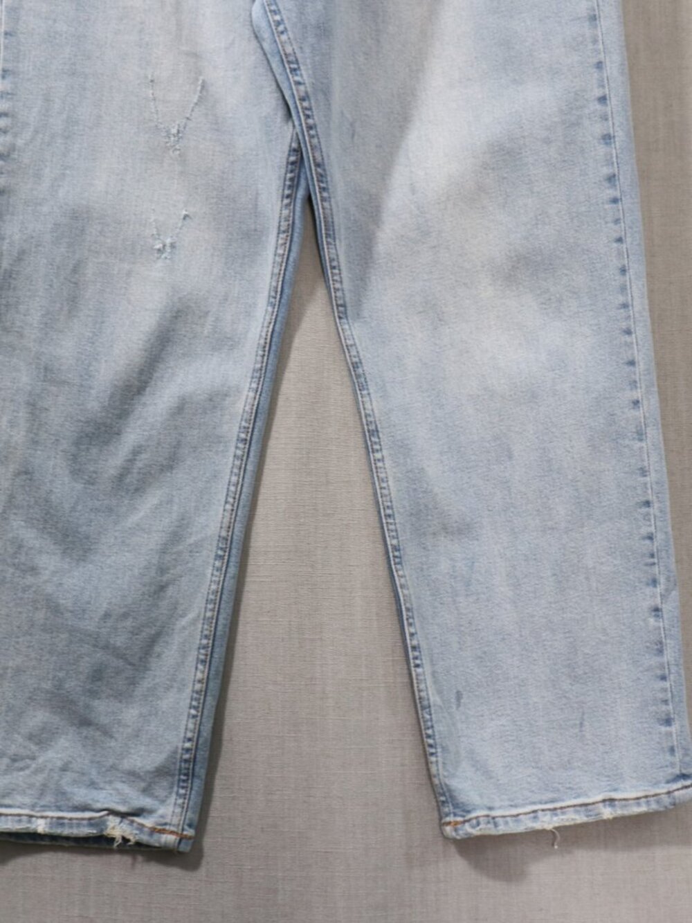 Dear John High Waisted Distressed Jean Women 31 - 12 Light Wash Comfort Stretch - Picture 10 of 16